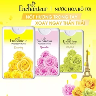 NƯỚC HOA BỎ TÚI ENCHANTEUR CAO CẤP 18ml cho 250 Lần Xịt (CAM KẾT CHÍNH HÃNG)