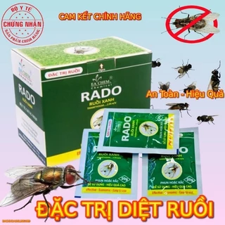 Diệt Ruồi Rado Gói 20g , của Thụy Sĩ , diệt ruồi nhà , ruồi xanh , ruồi cống , nhặng  hiệu quả