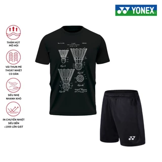 Áo cầu lông, quần cầu lông Yonex chuyên nghiệp sử dụng tập luyện và thi đấu cầu lông M5S11