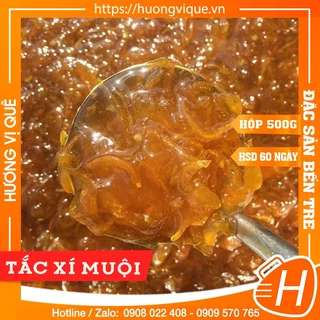 Tắc Xí Muội - Hộp 500g - Đặc Sản Bến Tre