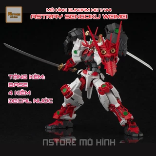 Mô Hình Lắp Ráp HGBF Astray Sengoku WeiMei 1/144 Đồ Chơi Lắp Ráp Anime