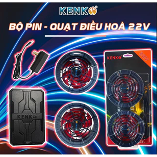 Pin quạt áo điều hoà kenko 22v 2024