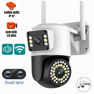 Camera Yoosee Wifi 2 Mắt giám sát Ngoài Trời Không Dây, Chống Nước An Toàn AI - FHD 4.0mpx Siêu Nét - Bảo Hành 12 Tháng