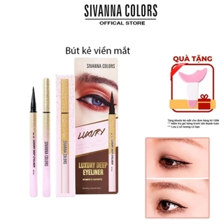 [From Thailand] Bút Kẻ Mắt Sivanna Colors Luxury Deep Eyeliner ES8008