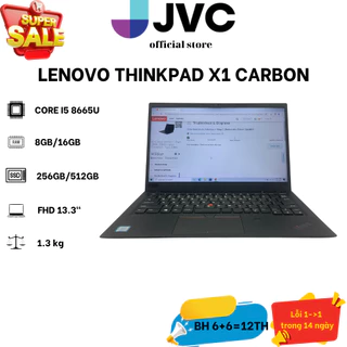 Laptop xách tayThinkpad X1 Carbon Gen 7,6,5,4 | I5 – 8350U | Ram 16GB SSD 512GB 14″ Full HD Pin 90% MT12