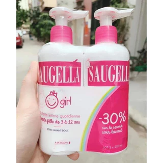 Dung dịch vệ sinh bé gái saugella 200ml