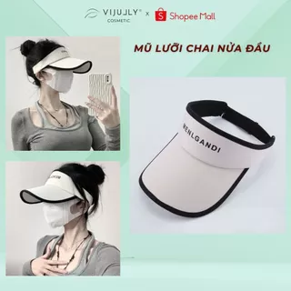 Mũ Lưỡi Chai Thể Thao Nửa Đầu Thoáng Mát Phong Cách Nam Hàn Quốc VIJULLY