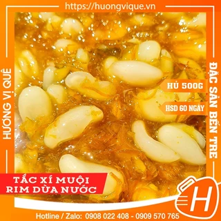 Tắc Xí Muội Rim Dừa Nước - Hủ 500g - Đặc Sản Bến Tre