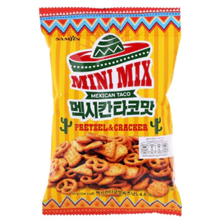 Bánh Quy Mini Mix Vị Mexico Taco Samjin Gói 65G