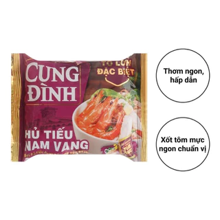 Combo 10 gói hủ tiếu Nam Vang/ sườn heo Cung Đình