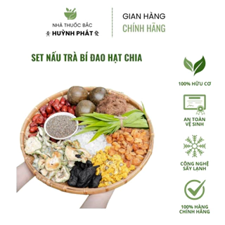 Set Nấu Sâm Bí Đao Hạt Chia | Trà Bí Đao Giải Nhiệt | Gói To Nấu 5L Nước