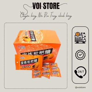 [NỘI ĐỊA TRUNG] Kẹo ngậm Tỳ Bà Mayton Honey Loquat Candy / gói 6 viên