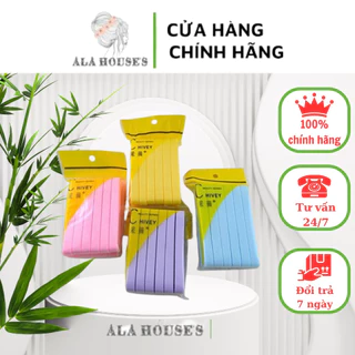 Túi 12 miếng bông nở rửa mặt bọt biển, mút rửa mặt dạng nén Chivey loại cao cấp M30