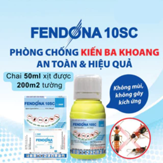 Thuốc diệt muỗi, gián, kiến, ruồi, bọ chét, kiến ba khoang - FENDONA 10SC BASF ĐỨC ( Vỉ 5ml )