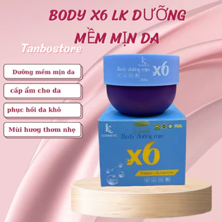 KEM DƯỠNG CẤP ẨM TRẮNG DA MỀM MỊN X6