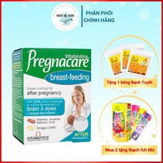 Vitamin Sau Sinh Bé Bú Pregnacare Breast-Feeding Vitabiotic (Mẫu Mới Nhất)