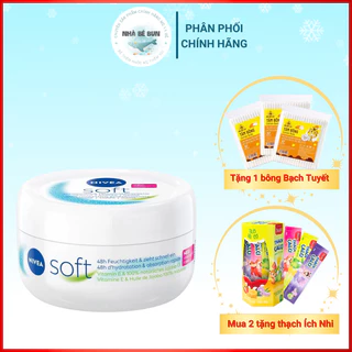 Kem dưỡng Nivea Soft 200ml - Bản nội địa Đức _ Mẫu mới nhất 2023