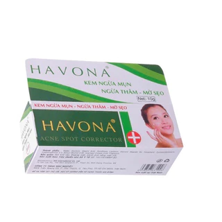 HAVONA - Kem ngừa mụn, giảm thâm, mờ sẹo ( Xanh lá)