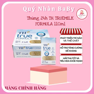 Thùng 24 hộp sữa công thức pha sẵn TH TRUE FORMULA (110ml/hộp)