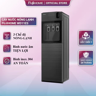 Cây nước nóng lạnh Nhật Bản Fujihome nhập khẩu, bình âm tủ máy lọc nước nóng lạnh mini dispenser water chính hãng