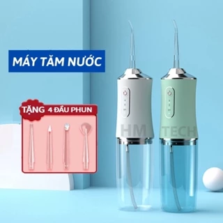 Máy tăm nước vệ sinh răng miệng, Máy Tăm Nước Oral Irrigator Cầm Tay, Sạc Pin Chống Thấm Nước, Bảo Hành 6 Tháng