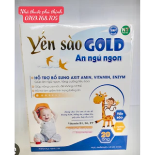 ✅(chính hãng) Yến sào gold ăn ngủ ngon, date mới nhất