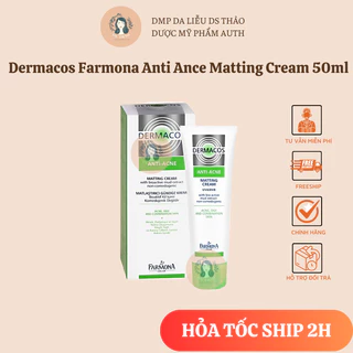 Kem Dưỡng Da Giảm Bóng Nhờn, Ngừa Mụn Farmona Dermacos Anti Acne Mating Cream 50M - Phương Thảo Skincare