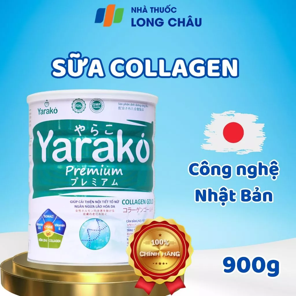 Sữa Cho Người Lớn Giúp Cải Thiện Nội Tiết Tố Nữ Ngăn Ngừa Lão Hóa YARAKO PREMIUM COLLAGEN