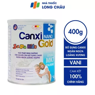 Sữa Bột Cho Người Lớn Tuổi Sữa Cho Người Lớn Tuổi Bổ Sung Canxi Canxi Nano Gold Chính Hãng