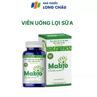 Viên Uống Lợi Sữa Mabio Dành Cho Phụ Nữ Sau Sinh Mất Sữa Sữa Kém Và Tắc Tia Sữa