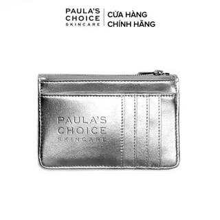 [HB GIFT] Ví đựng thẻ mini màu bạc Paula's Choice VI4- trị giá 300K