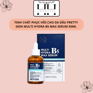 Serum tinh chất PrettySkin phục hồi cho da dầu Multi Hydra B5 Max Serum 50ml