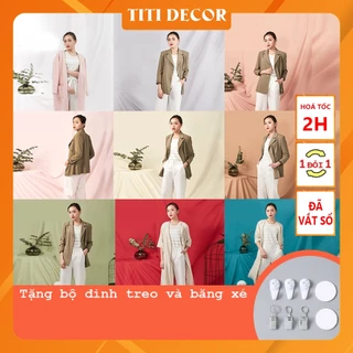 [Quà Tặng] Phông Nền Chụp Ảnh Vải Trơn Chụp Ảnh Lookbook, Phông nền Livestream Khổ Lớn, Background Chụp Ảnh Pastel