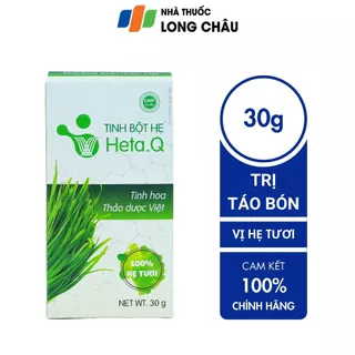 Tinh Bột Hẹ Chống Táo Bón Heta.Q Hỗ trợ Người Khó Tiêu Hoá Cung Cấp Chất Xơ Ở Trẻ Nhỏ Và Người Lớn Chính Hãng