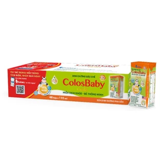 Sữa pha sẵn Colosbaby IQ 110ml thùng 48 hộp ( date mới )