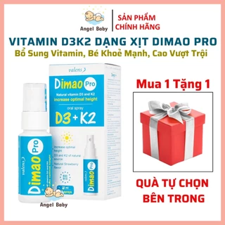 QUÀ TỰ CHỌN - Vitamin D3K2 dạng xịt Dimao Pro, giúp bé bổ sung vitamin, tăng hấp thu canxi, tăng chiều cao vượt trội