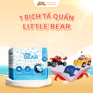 [BỈM ĐÊM] Tã bỉm quần Little Bear chống tràn vượt trội, thấm hút cực nhanh bảo vệ giấc ngủ của bé