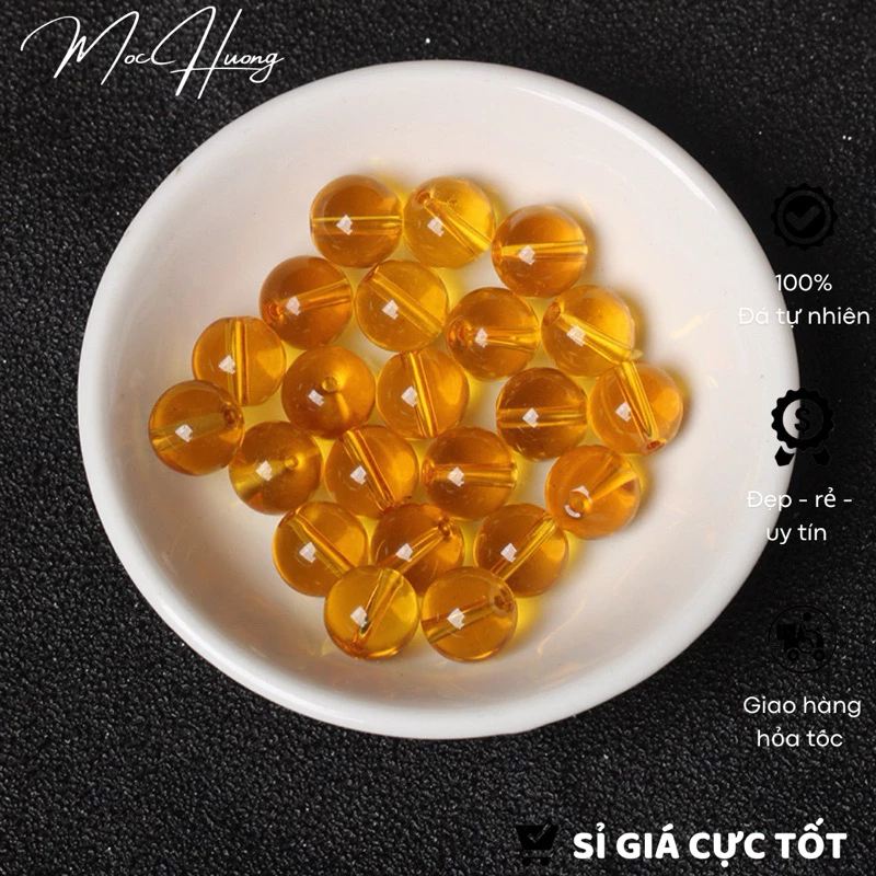 [TỰ NHIÊN 100%] Lẻ hạt T.A Vàng hàng đẹp - TH977 MOCHUONG JEWELRY