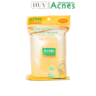 Khăn tẩy trang‪ Acnes Make Up Remover‪ Sheet 20 miếng