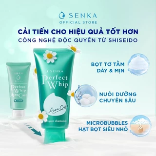 Sữa rửa mặt dưỡng ẩm sạch sâu Senka Perfect Whip 100gr