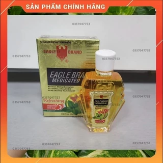 ( 01 chai )Dầu gió, trắng ,xanh , vàng ,con ó 2 nắp