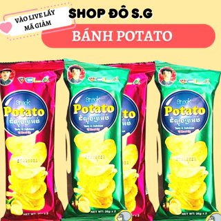 Sỉ 1 bịch(30gói) snack khoai tây Potato Hương vị tuổi thơ SG