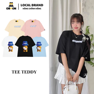 Áo thun Local Brand Orson Studio - Tee TEDDY Áo Form Rộng Tay Lỡ Dành Cho Nam Nữ, Thoáng Mát ,Co Dãn