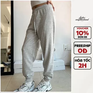 Quần Jogger Lou Pants thun dài thể thao nữ dáng cơ bản lưng thun Lnd