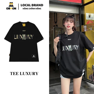 Áo thun Local Brand Orson Studio - Tee LUX Áo Form Rộng Tay Lỡ Dành Cho Nam Nữ, Thoáng Mát ,Co Dãn