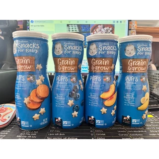 Bánh ăn dặm Gerber Snacks for Baby - Grain & grow