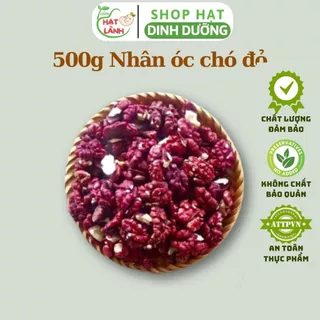 500g Nhân óc chó đỏ sống đã tách vỏ thơm ngon tốt cho bà bầu và trẻ nhỏ - Tiệm hạt lành