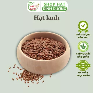 Hạt lanh nâu - Rang chín lên ăn hoặc dùng ủ tóc, nấu sữa hạt - Tiệm hạt lành