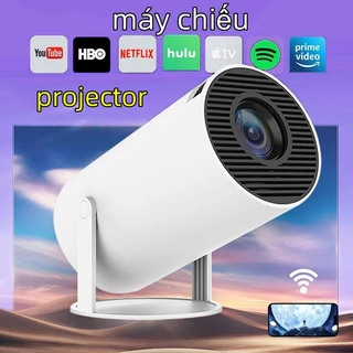 [Có sẵn hàng ạ! ]máy chiếu YUYO Máy Chiếu Mini Projector HY300 4K Android 11.0 kết nối nhiều thiết bị độ phân giải Full