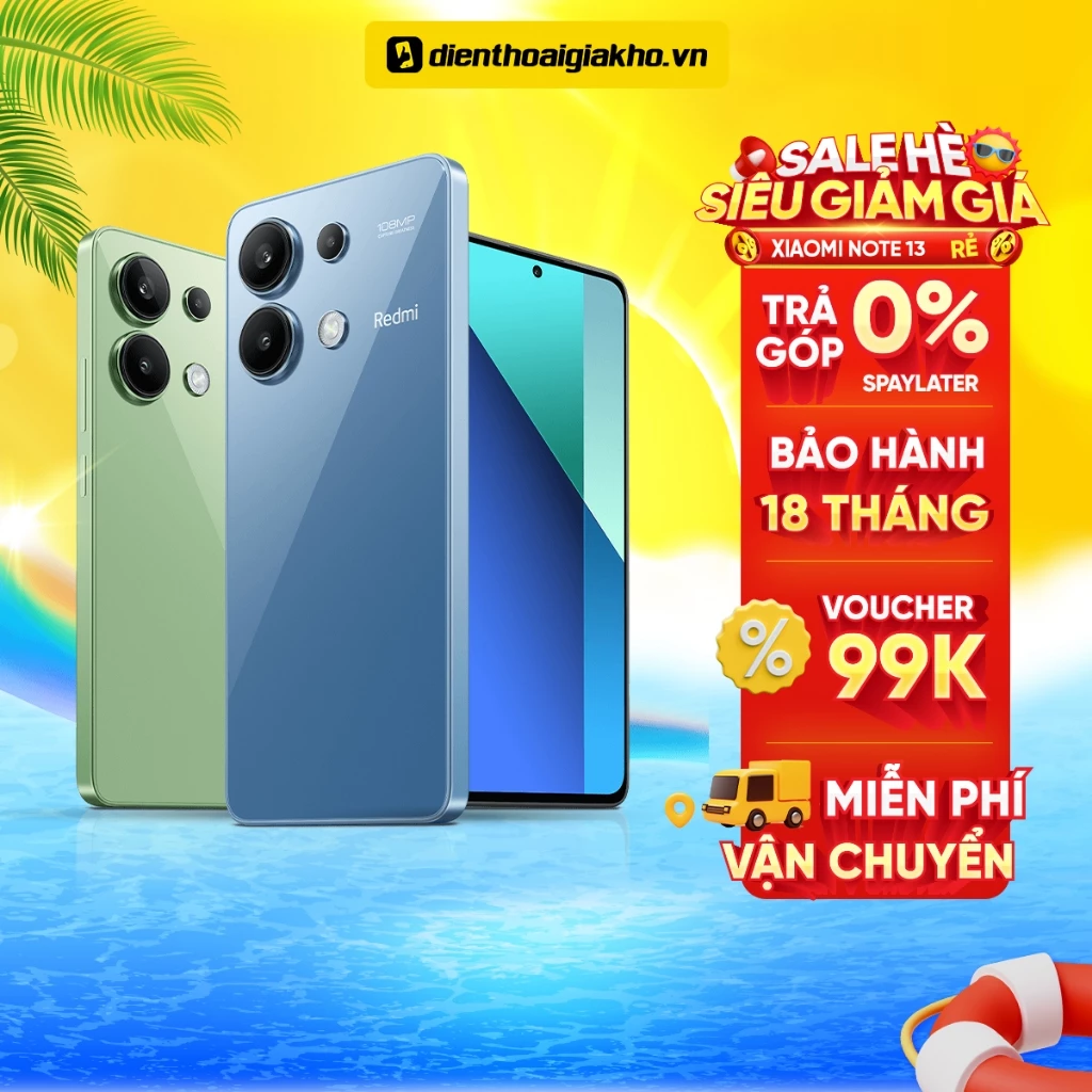 Điện Thoại Xiaomi Redmi Note 13 6GB/128GB Chính Hãng - Bảo Hành 18 Tháng